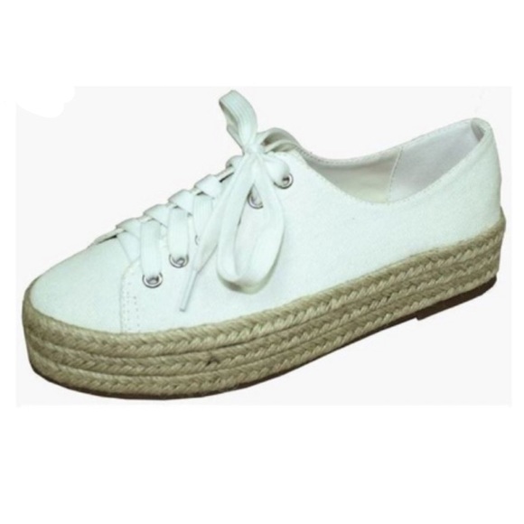 platform sneakers espadrille